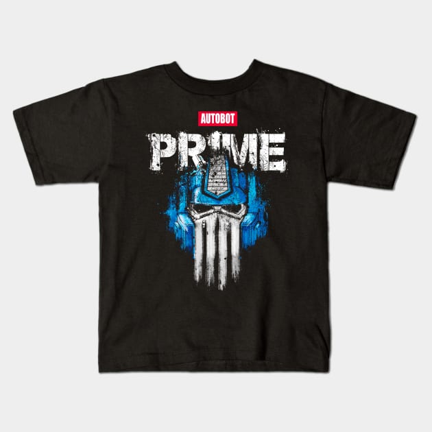 PrimePunisher Kids T-Shirt by sullyink